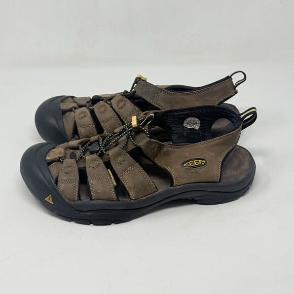 Keen Newport H2 Waterproof Fisherman Sandals Mens 10 Brown Leather Hiking main image 11